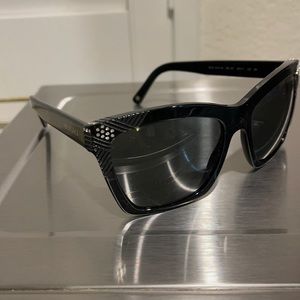 VERSACE BLACK & RHINESTONE SUNGLASSES